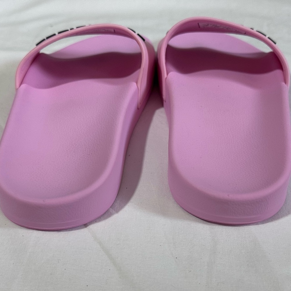 Balenciaga | Pink Pool Slides Logo Sandals | 36 - Picture 8 of 11